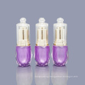 10ml In Stock Ready to Ship Purple Empty Serum Bottle Plastic Container Acrylic Dropper Bottle for Skin Care Packaging